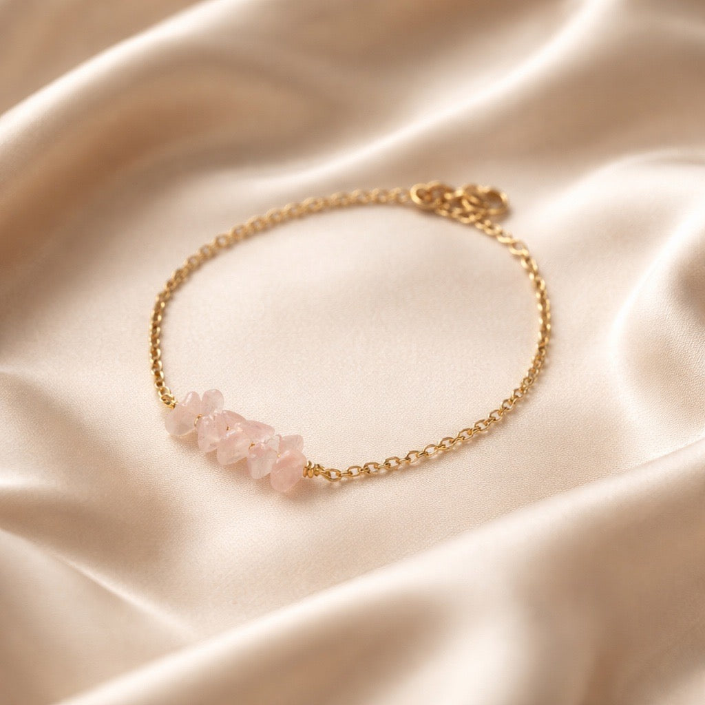 Bracelet Chopped Natural Stones