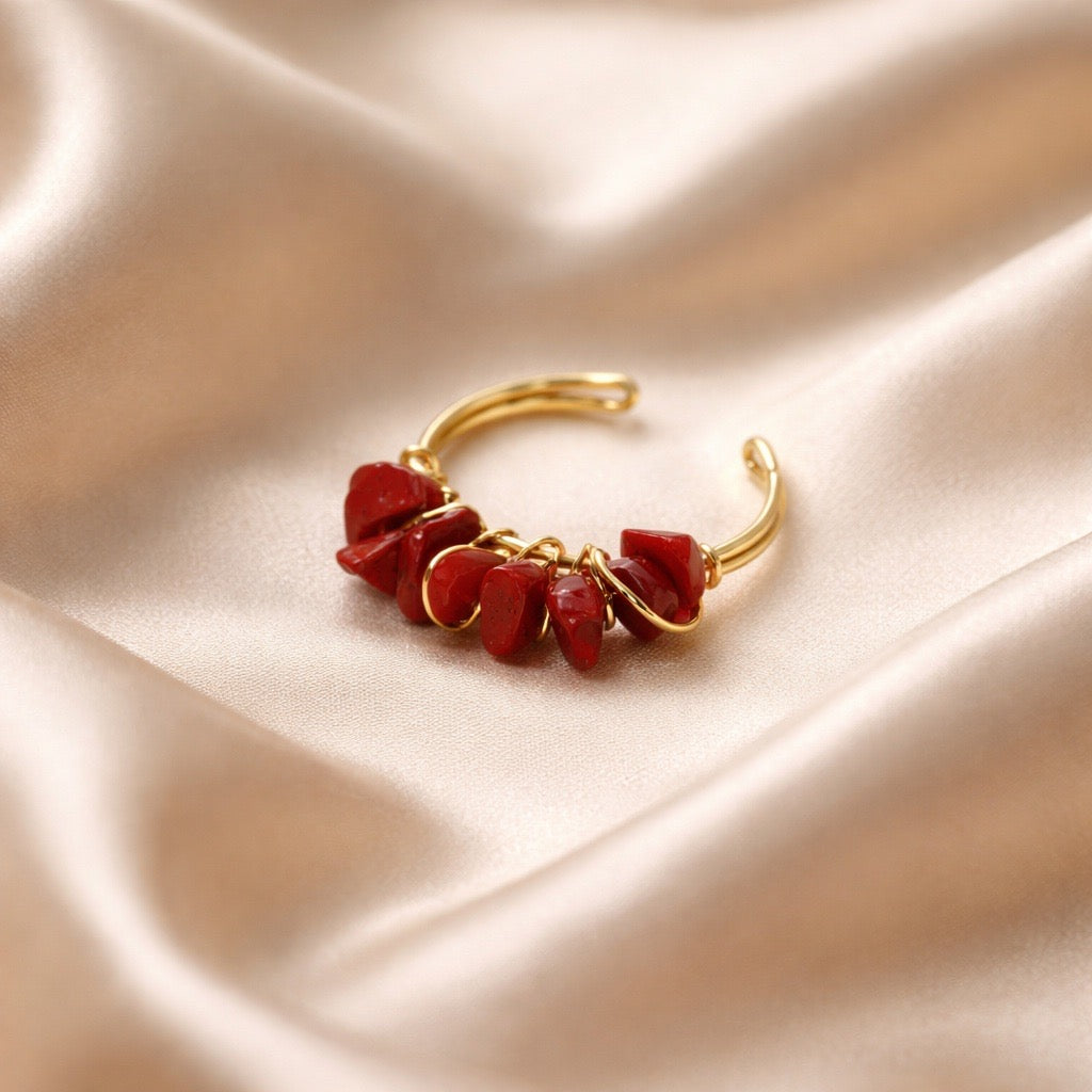 Ring Mini Polish Natural Stones