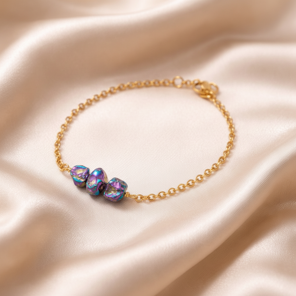 Bracelet Chopped Natural Stones