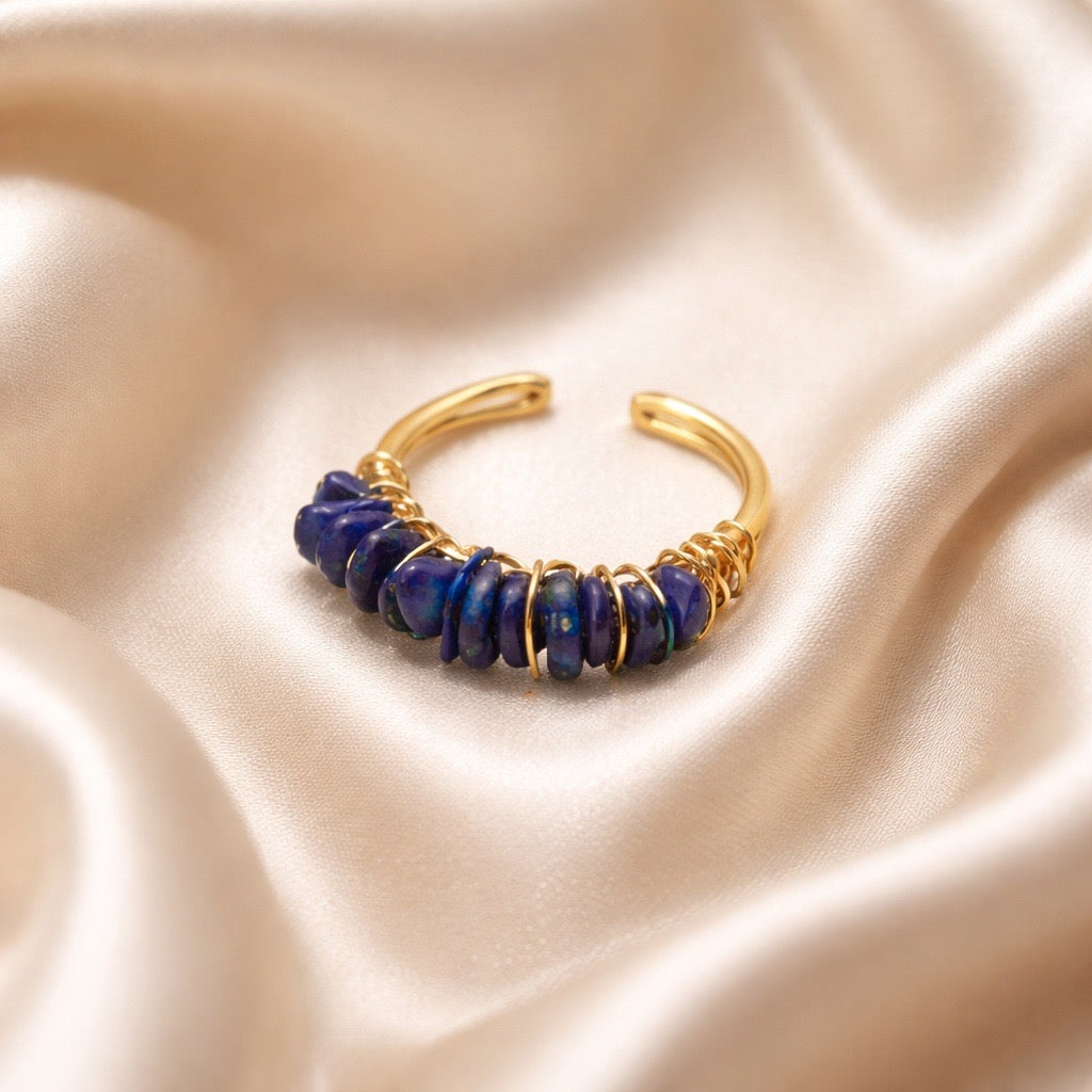 Ring Mini Polish Natural Stones