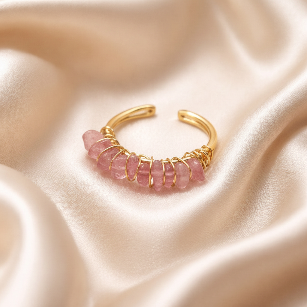 Ring Mini Polish Natural Stones