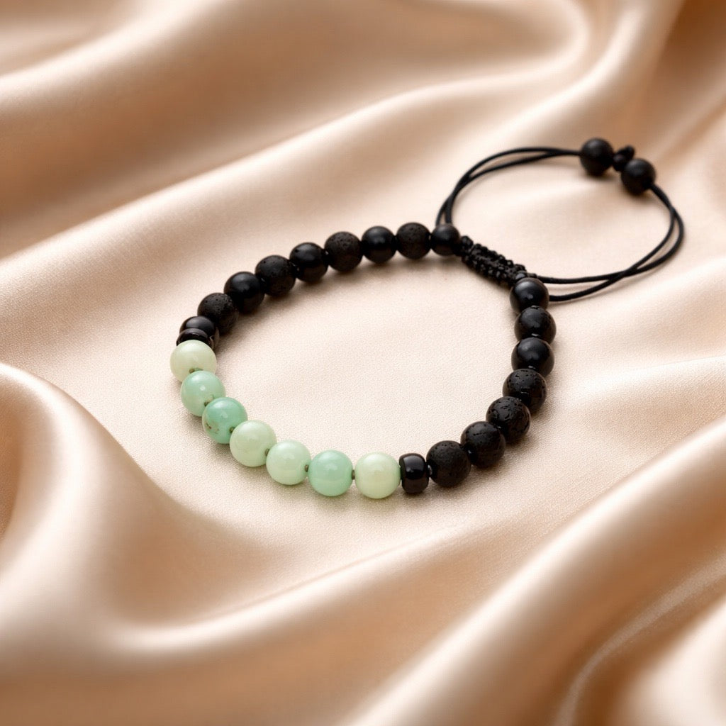 Bracelet Onyx/Lava 6mm Various Stones