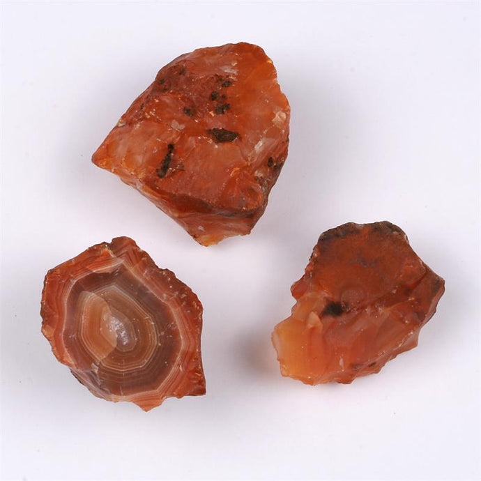 Tumbled Stone Raw Carnelian