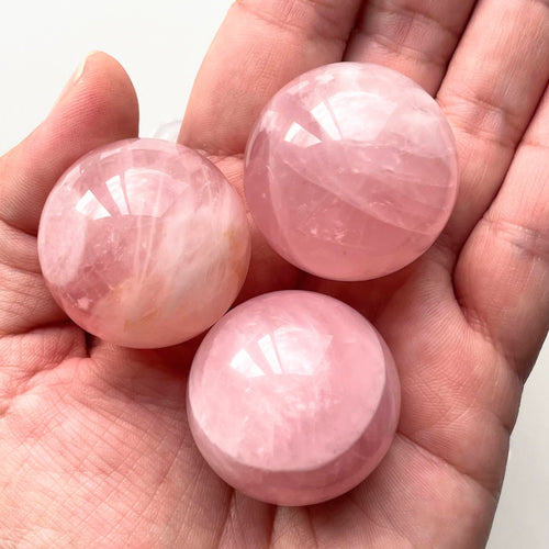 Rose Quartz Sphere Small