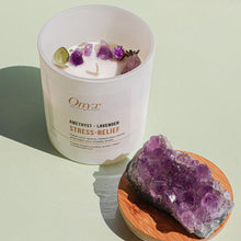 Load image into Gallery viewer, Crystal-Infused Candles Soy Wax NEW