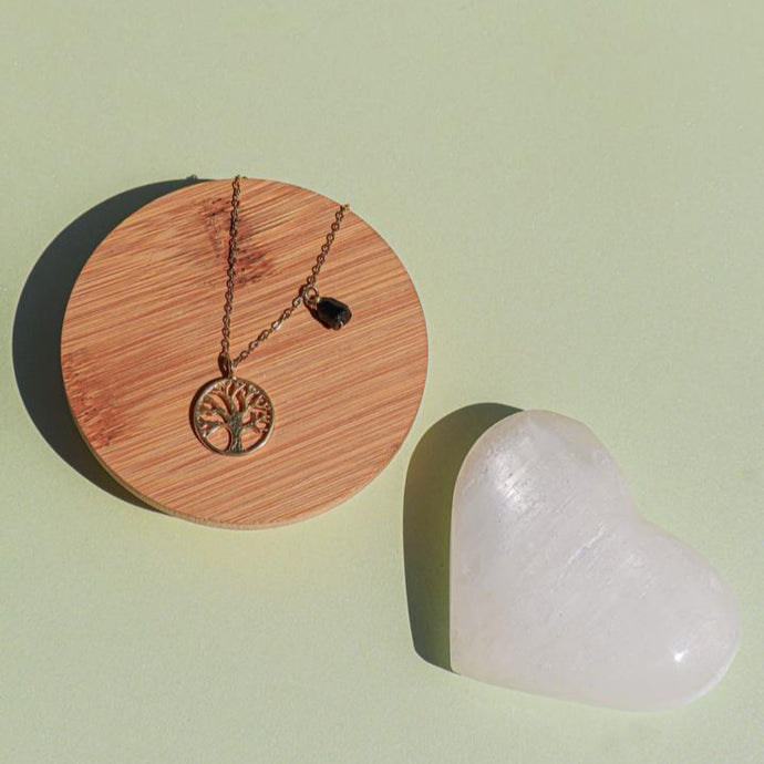 Necklace Tree of Life with 1 Stone