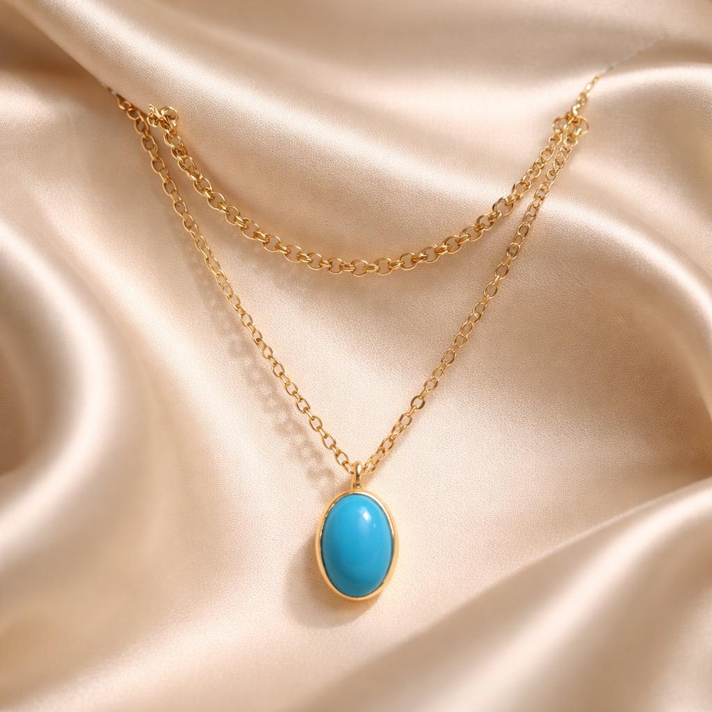 Necklace Double Chain Hindu