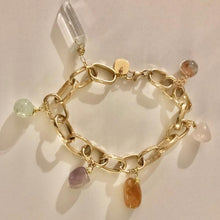 Load image into Gallery viewer, Bracelet Linked 5 Charms