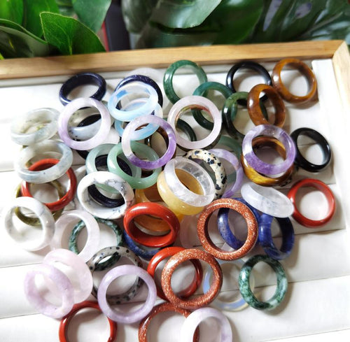 Ring Healing Crystal Band