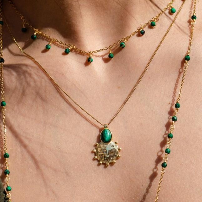 Necklace Hindu Charms