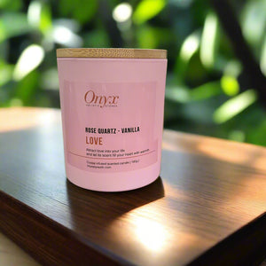 Crystal-Infused Candles Soy Wax NEW