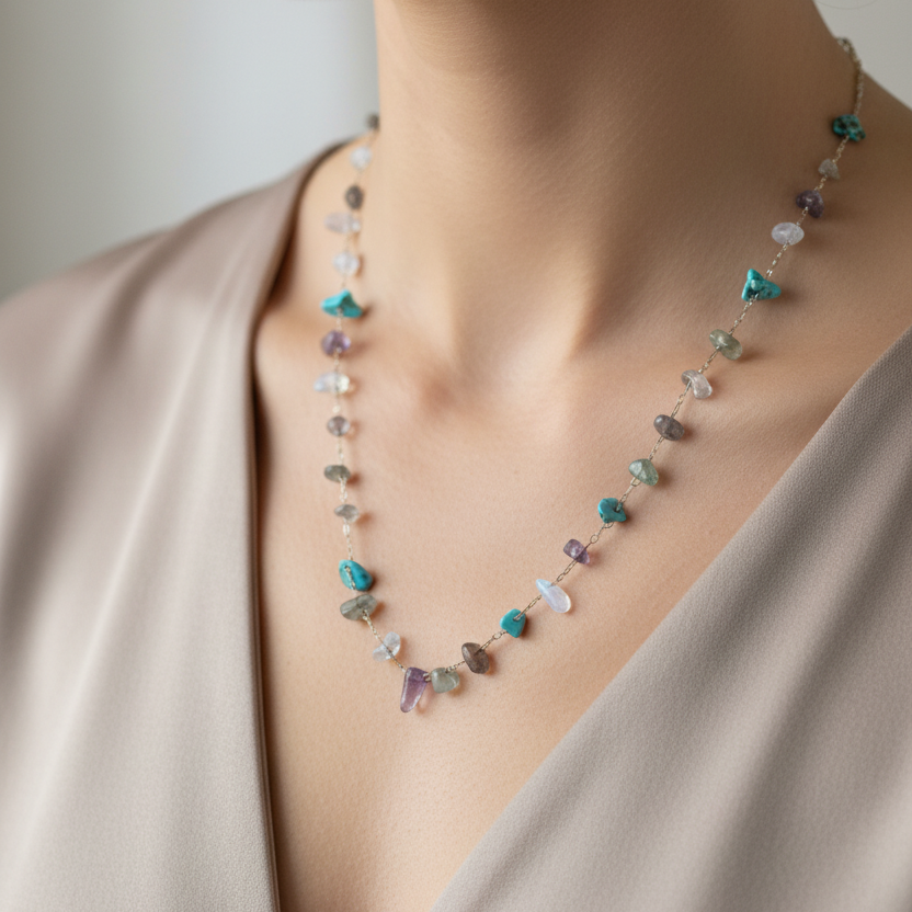 Necklace Choker Chopped