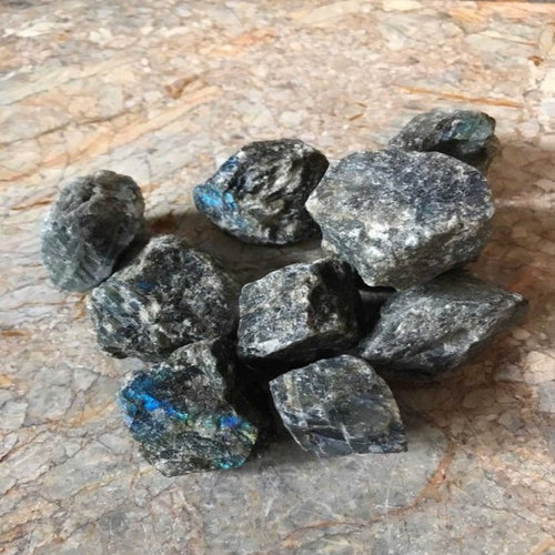 Tumbled Stone Raw Labradorite