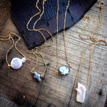 Load image into Gallery viewer, Necklace Raw Natural Stones