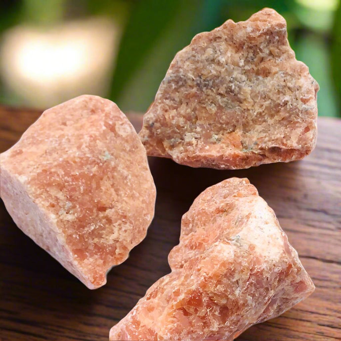 Tumbled Stone Raw Orchid Calcite