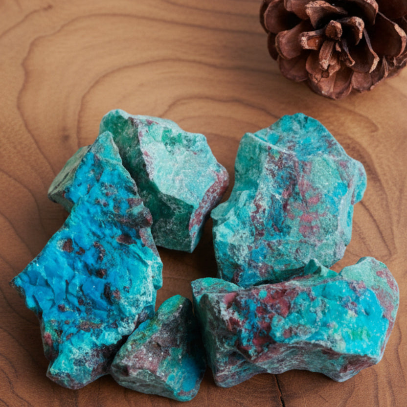 Tumbled Stone Raw Chrysocolla