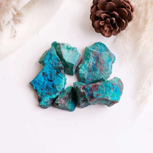 Tumbled Stone Raw Chrysocolla