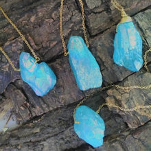 Load image into Gallery viewer, Necklace Raw Natural Stones