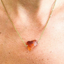 Load image into Gallery viewer, Necklace Raw Natural Stones