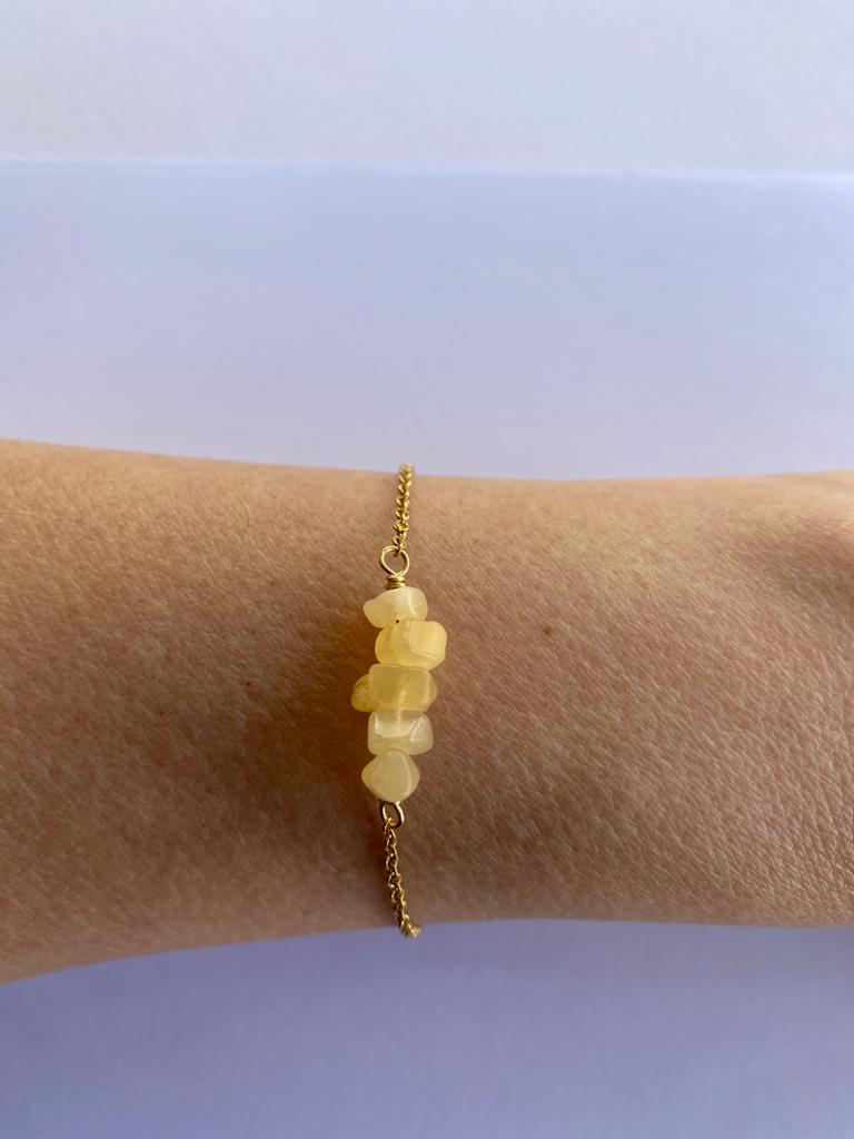 Bracelet Chopped Natural Stones