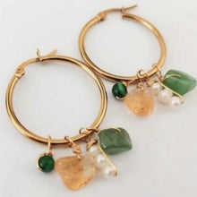 Load image into Gallery viewer, Earrings Hoops With Charms