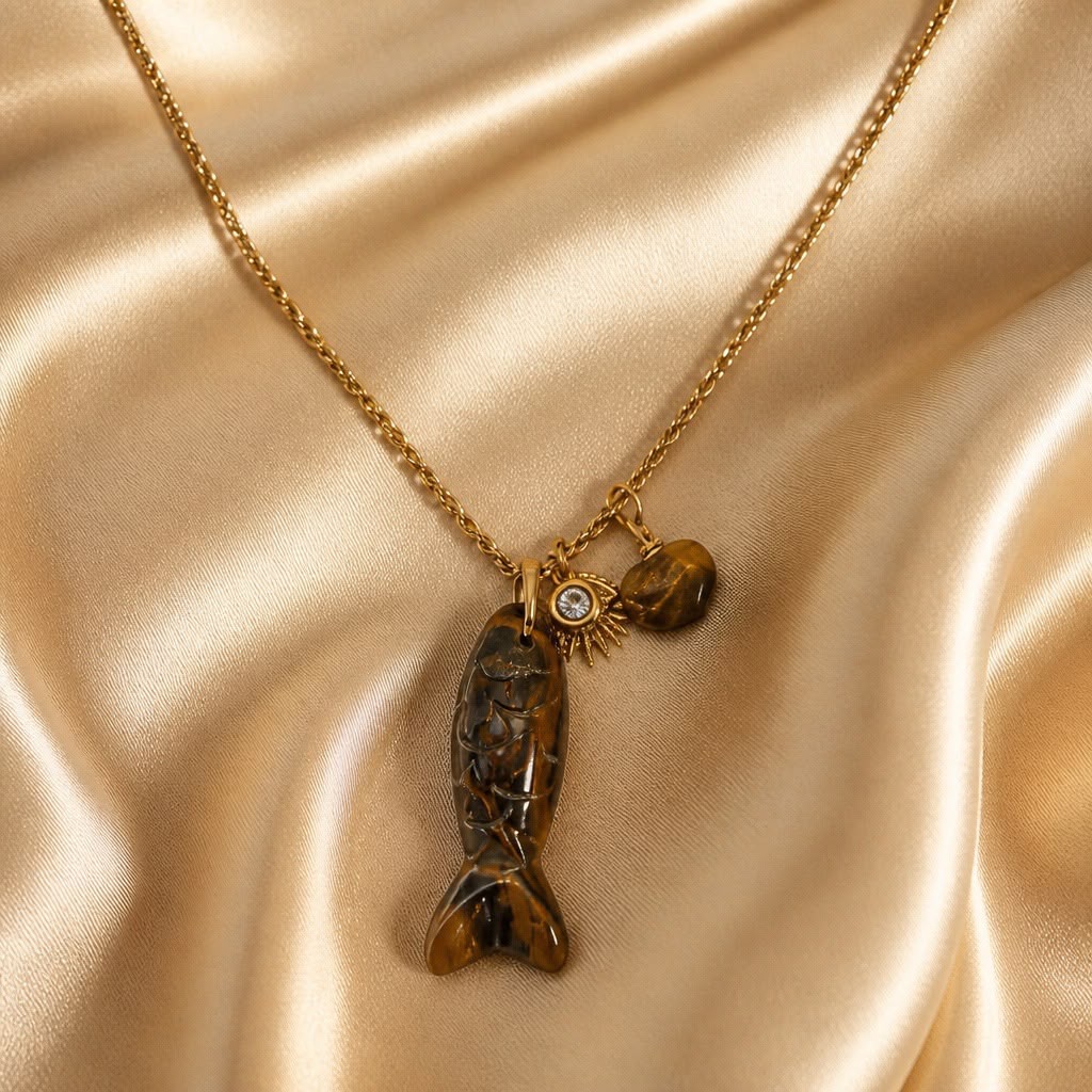 Necklace Long / Fish Collection