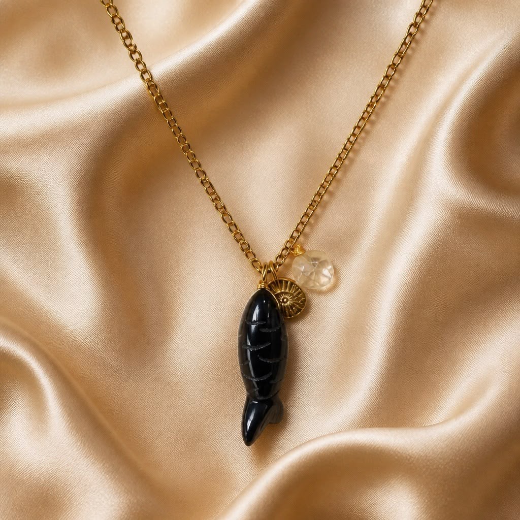 Necklace Long / Fish Collection