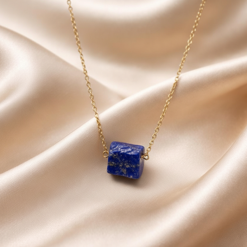 Necklace Raw Natural Stones