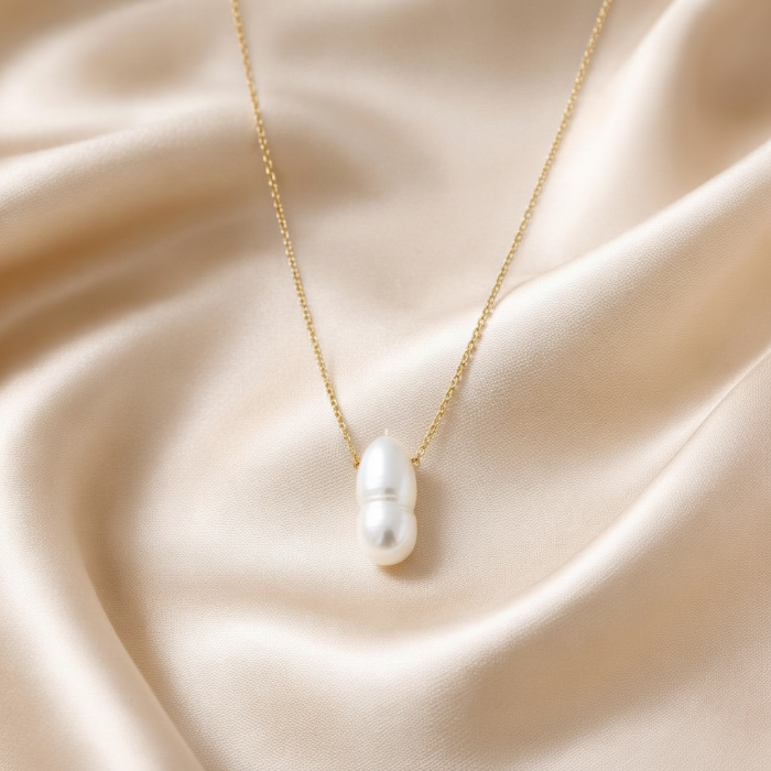 Necklace Raw Natural Stones