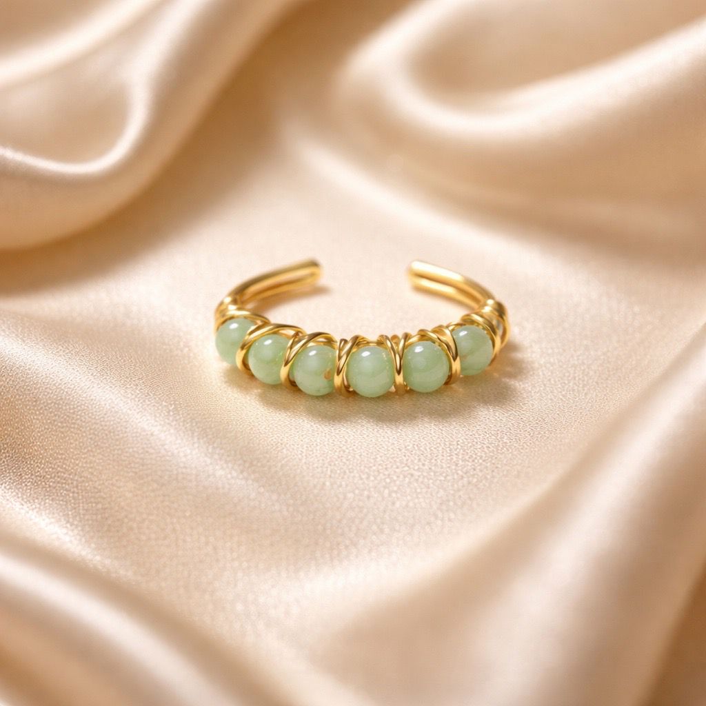 Ring Beads Natural Stones