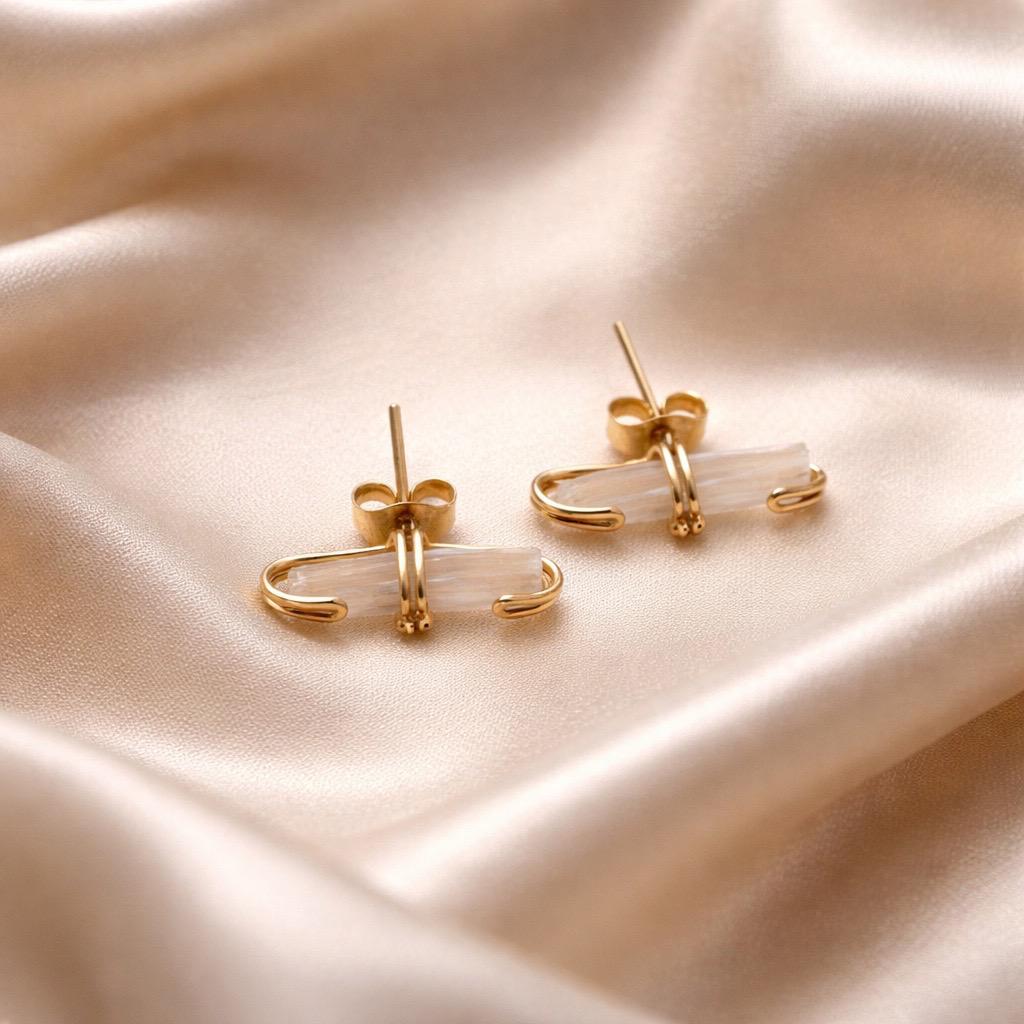 Earrings Spider Studs