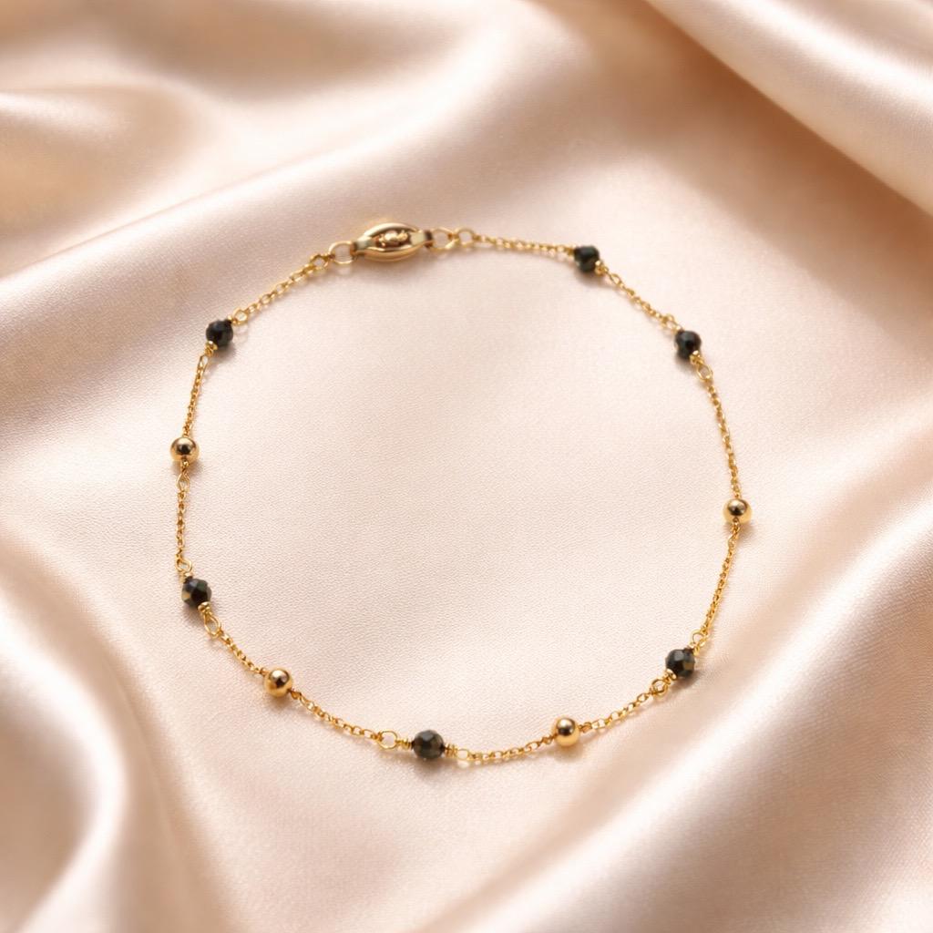 Anklets Beaded Stones Simple