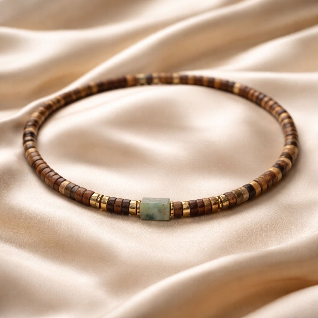 Necklace Heishi Beads