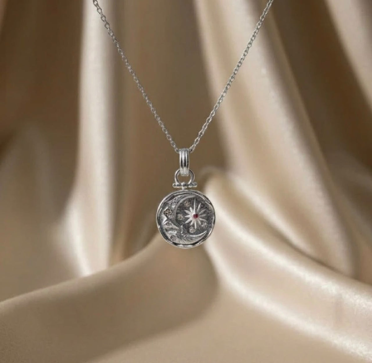 Necklace Moon Collection Silver