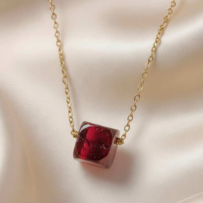 Necklace Raw Natural Stones