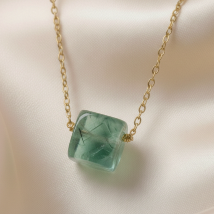 Necklace Raw Natural Stones