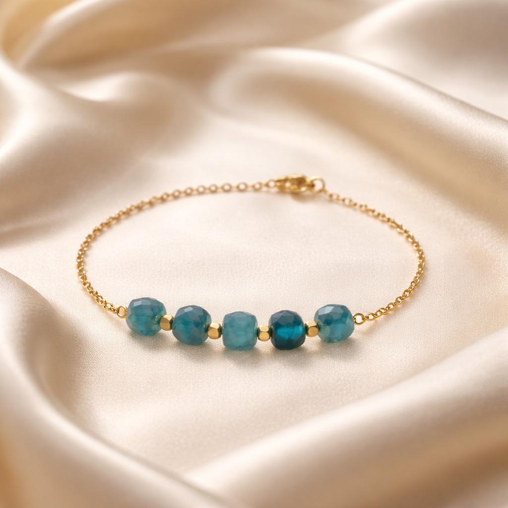Bracelet Harmony with Beads in the Middle