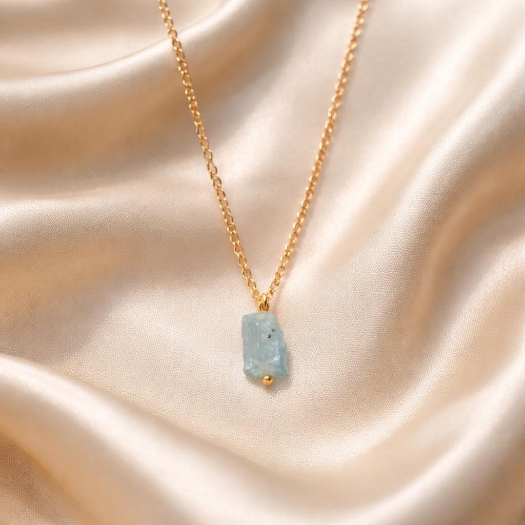 Necklace Raw Natural Stones