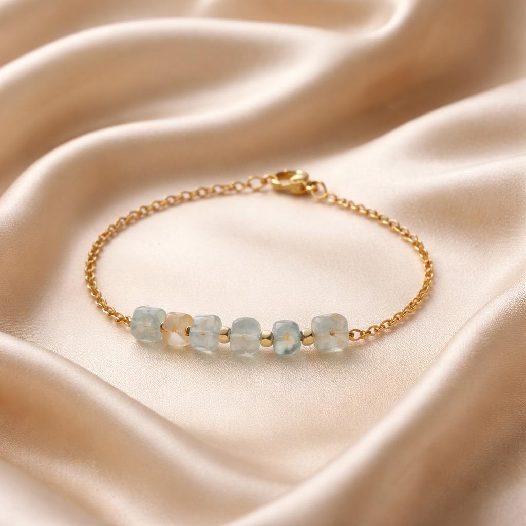 Bracelet Harmony with Beads in the Middle