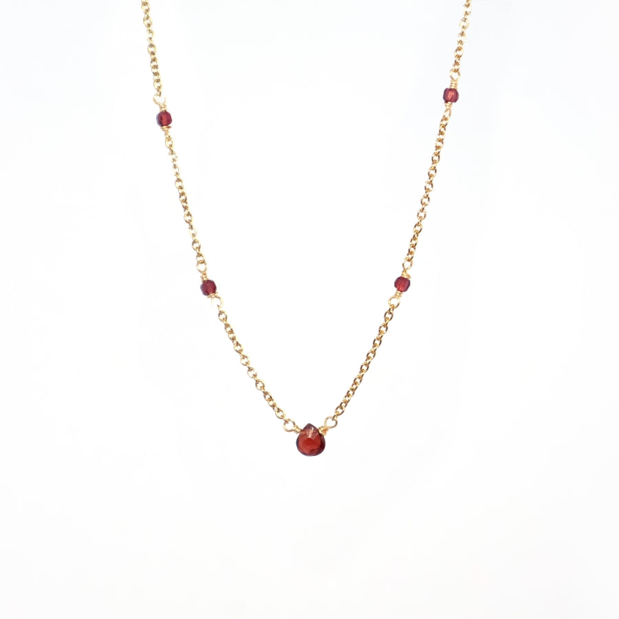 Necklace Beads with one Stone
