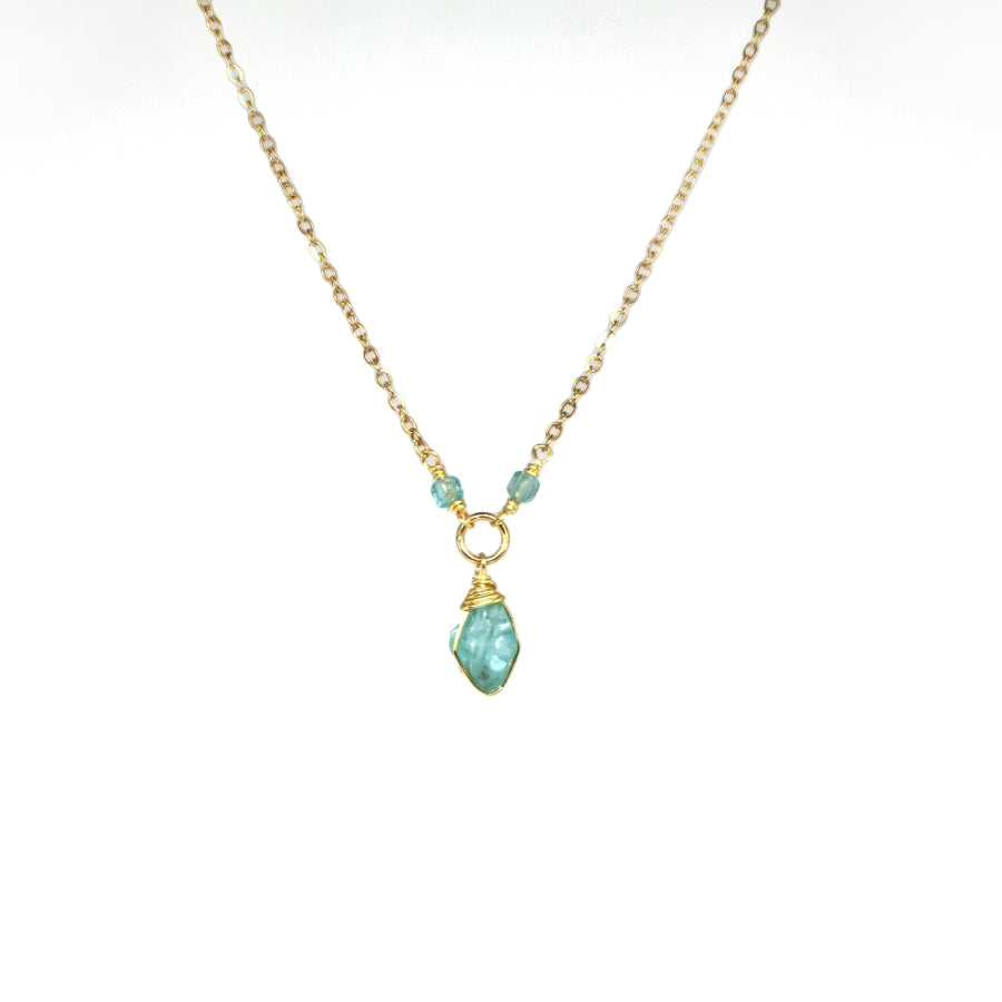 Necklace Beads with one Stone