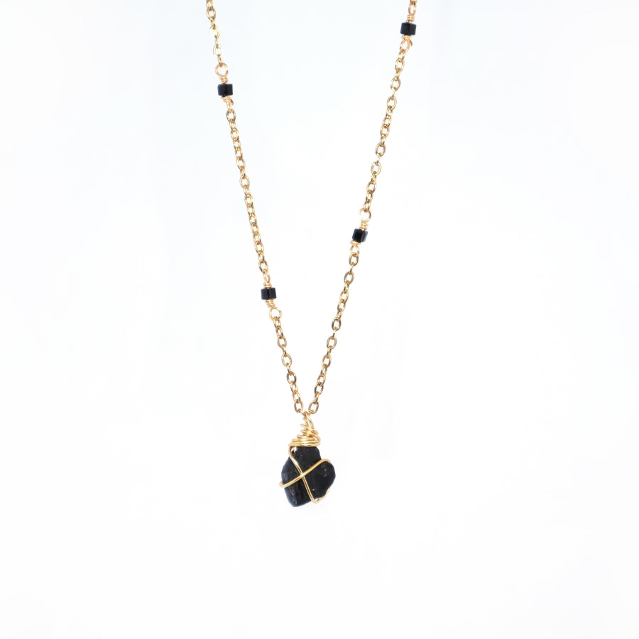 Necklace Beads with one Stone