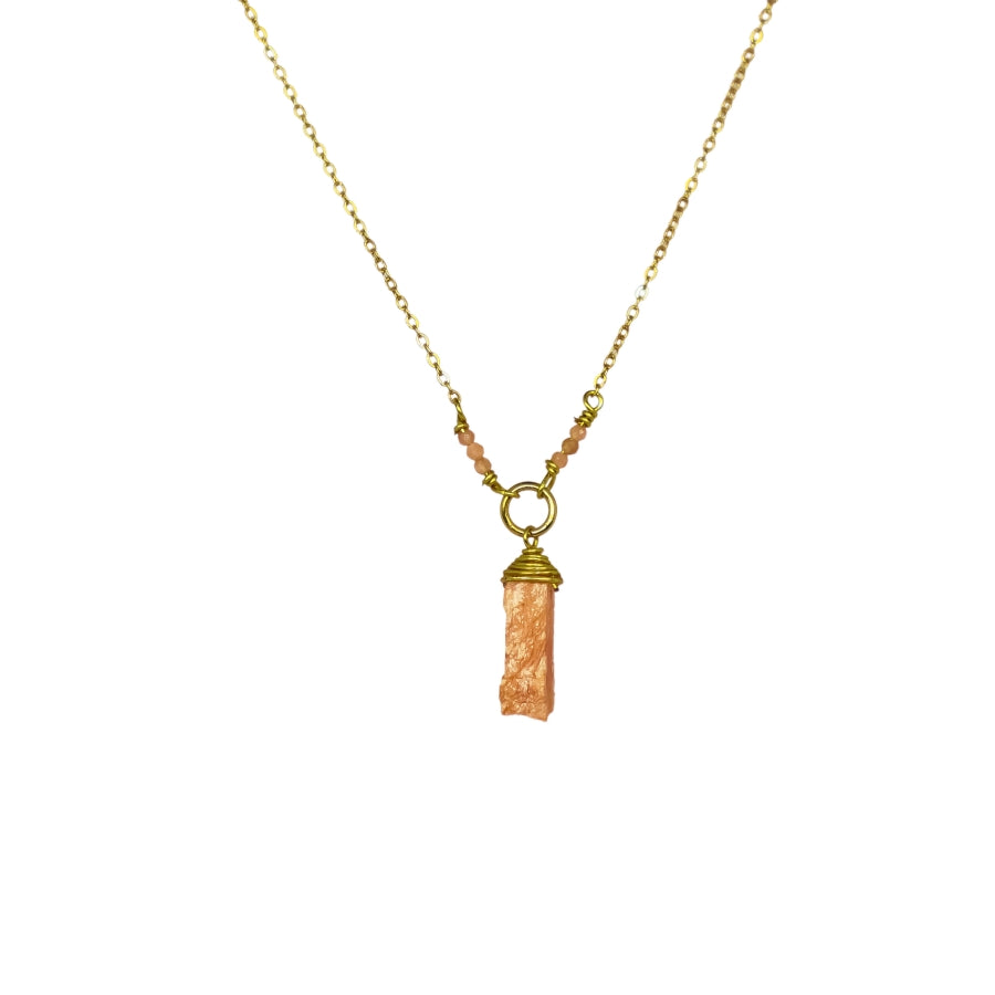 Necklace Beads with one Stone