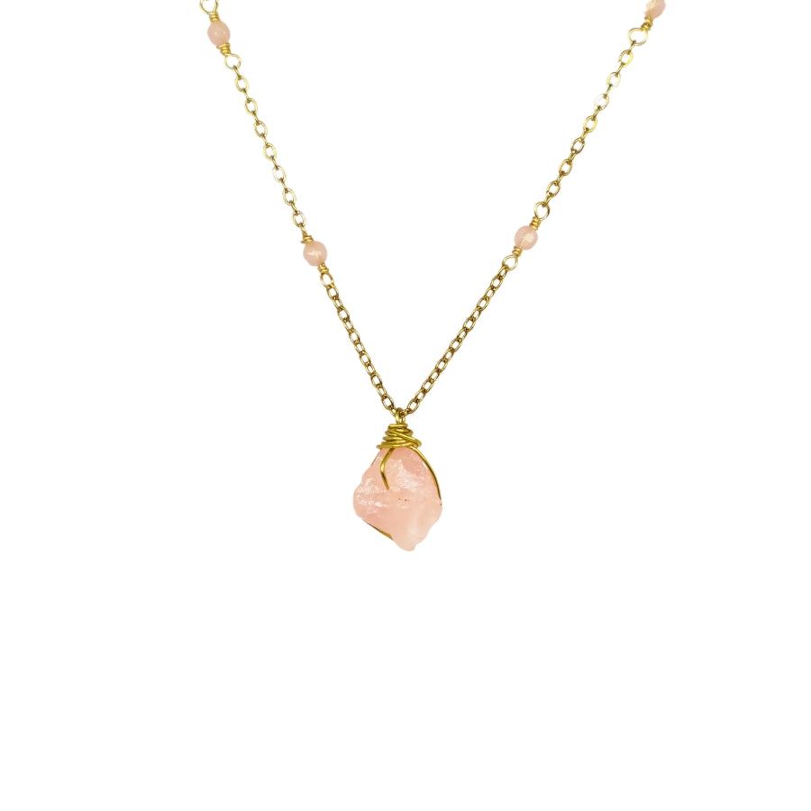 Necklace Beads with one Stone