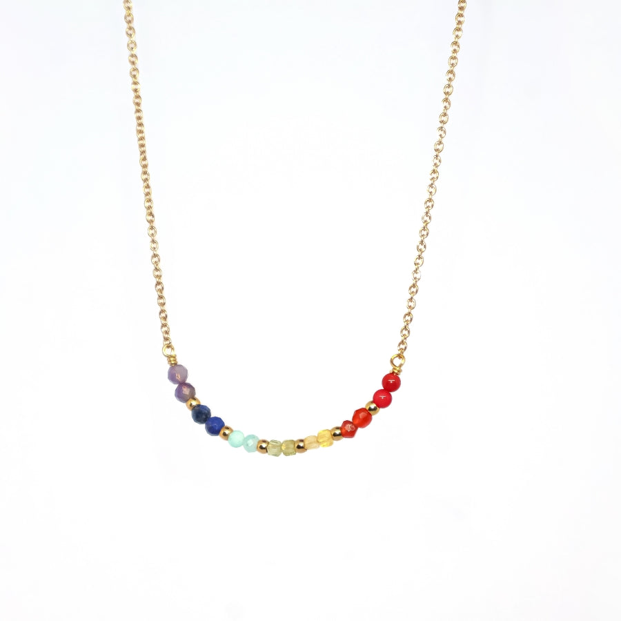 Necklace Beads in the Middle