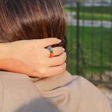 Load image into Gallery viewer, Ring Mini Polish Natural Stones
