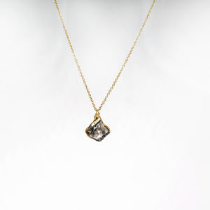 Necklace Cage Natural Stones