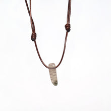 Load image into Gallery viewer, Necklace Leather Stick Stones