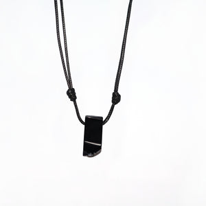 Necklace Leather Stick Stones
