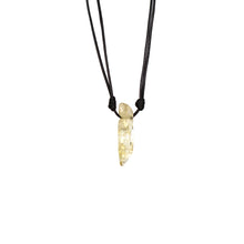 Load image into Gallery viewer, Necklace Leather Stick Stones